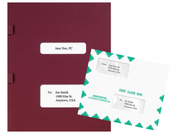 TaxWorks Folders and Window Envelopes for easy, affordable presentation of tax returns and important documents - ZBP Forms