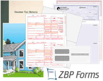 ZBP Forms Tax and Mortgage Forms, Folders, Business Checks and Essential Business Supplies - ZBPForms.com