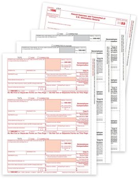 1099NEC Tax Forms Set for 2022 Non-Employee Compensation Reporting. Payer and Recipient 1099-NEC Forms - ZBPforms.com