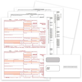 1099OID Tax Forms and Envelopes for 2022 - ZBPforms.com