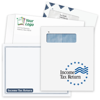 Client Tax Return Envelopes, Large Sizes, Windows for Tax Software Coversheets, Custom Envelopes & More - ZBPforms.com