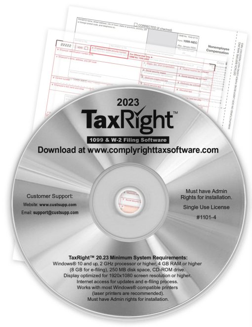 1099 & W2 Tax Filing Software by TaxRight. Common forms, E-filing capabilities, TFP and other software data conversions - ZBPforms.com