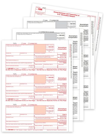 1099NEC Tax Forms Set for 2023 Non-Employee Compensation Reporting. Payer and Recipient 1099-NEC Forms + Security Envelopes. New Efile Rules Apply - ZBPforms.com