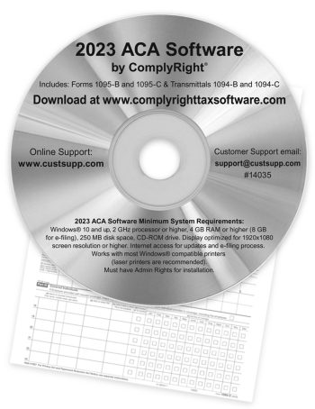 1095 Forms Software for Printing and Efiling ACA healthcare forms - ZBPforms.com